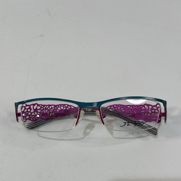 J.F. Rey Accessories - JF Rey Felicia Womens Eyeglass Frame 2685 Floral Metal Plastic 46 15 115 New